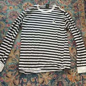 OVO striped long-sleeved shirt!